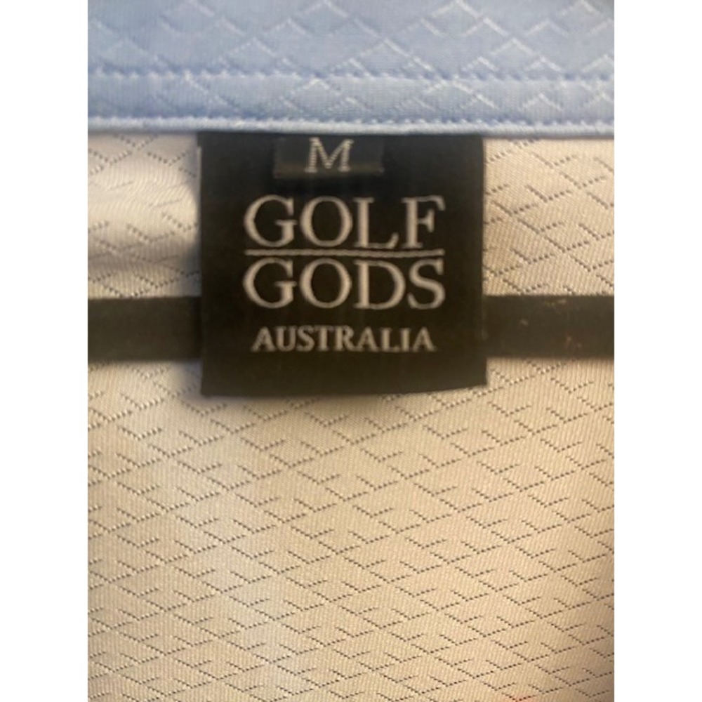 Golf Gods Flamingo Golf Polo Shirt Moisture Wicking Athletic Fit Medium ***NWOT - Picture 4 of 5